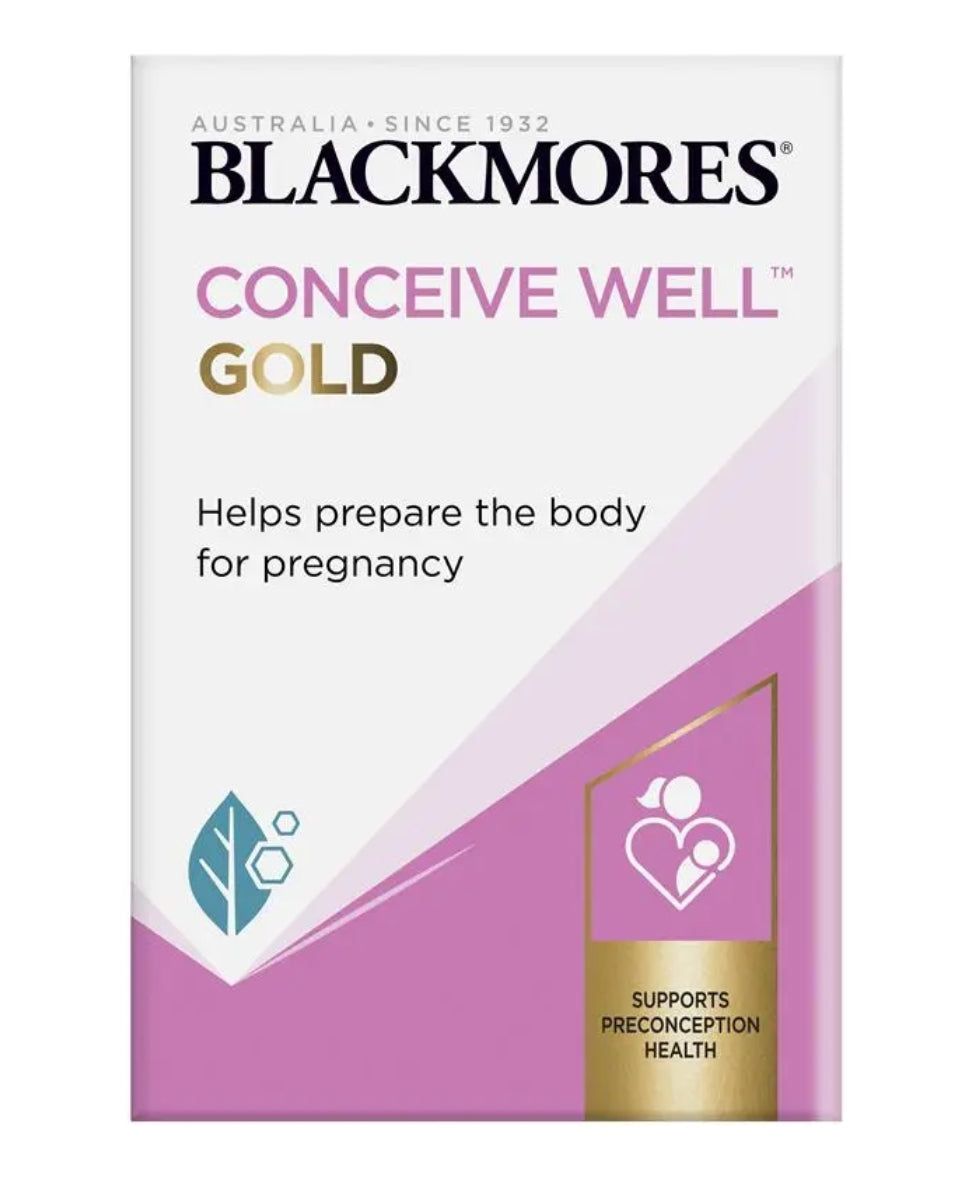 Blackmores Conceive Well Gold 28 Tablets & 28 Capsules