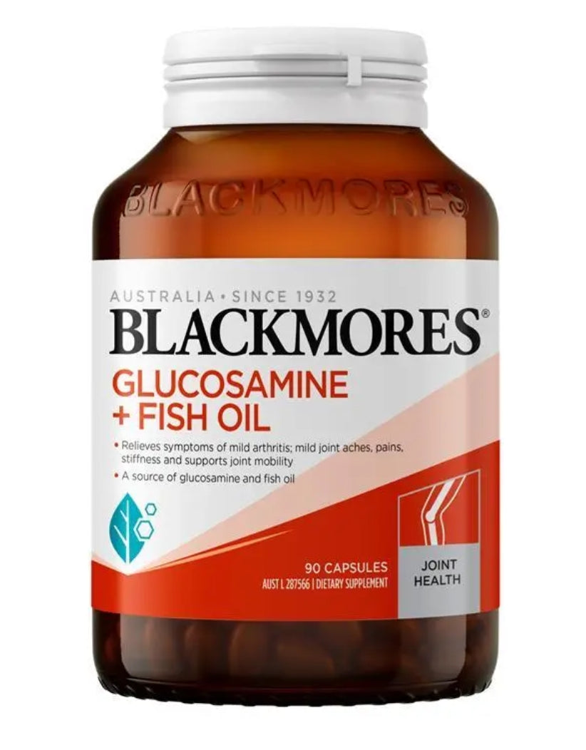 Blackmores Glucosamine + Fish Oil 90 Capsules