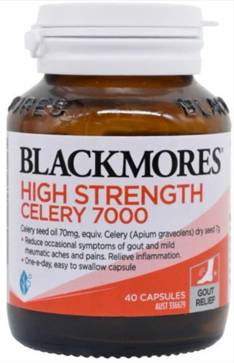 Blackmores High Strength Celery 7000 40 Capsules