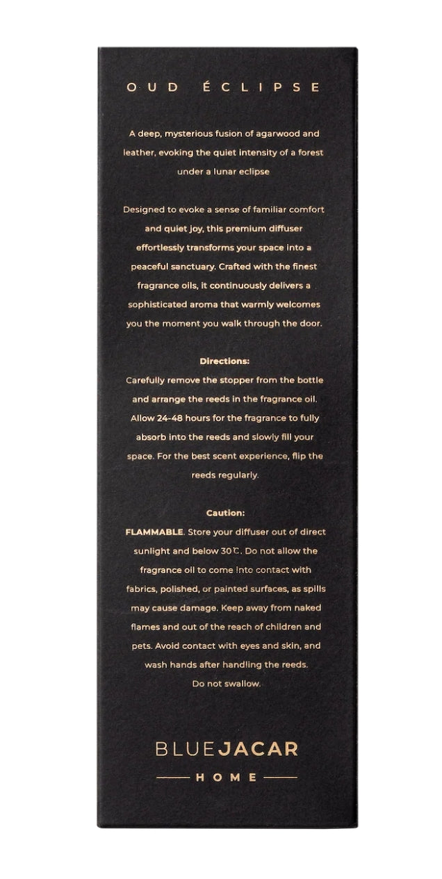 Blue Jacar Fragrance Diffuser Oud Eclipse 200ml