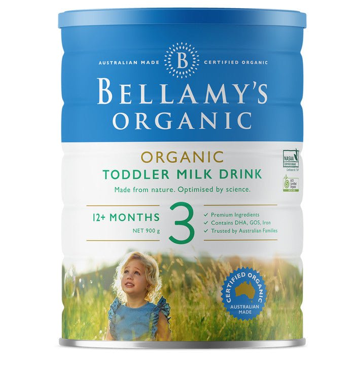 Bellamy's Organic Toddler Milk Drink Step 3 900g – BeeVitamins