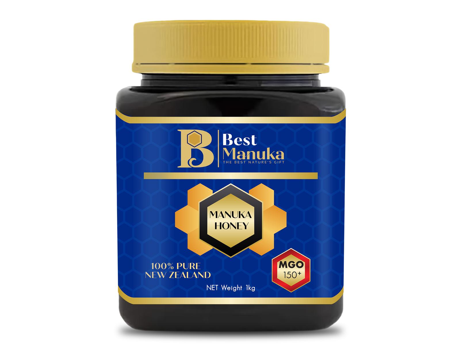Best Manuka MGO 150+ 1Kg Manuka Honey New Zealand - BeeVitamins