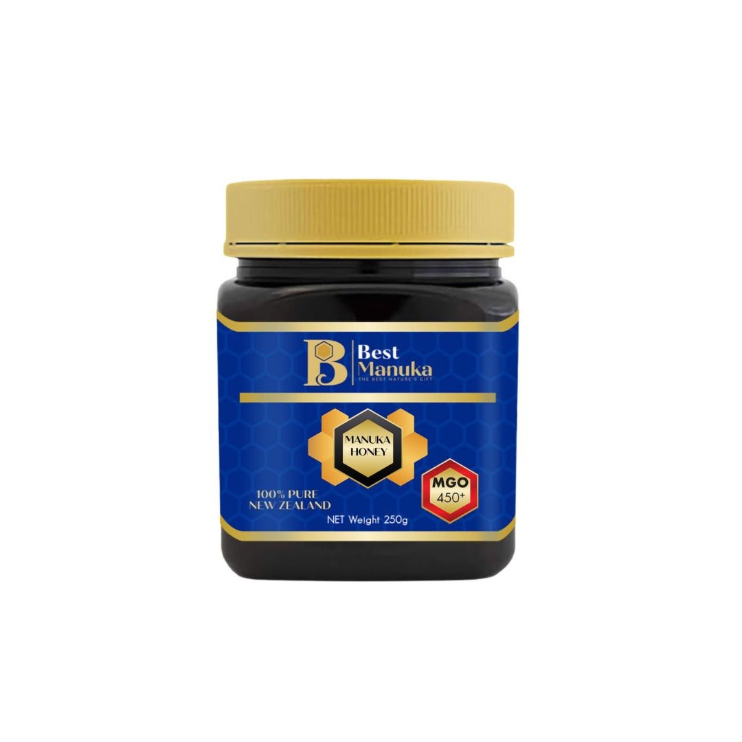 Best Manuka MGO 450+ 250g Manuka Honey New Zealand - BeeVitamins