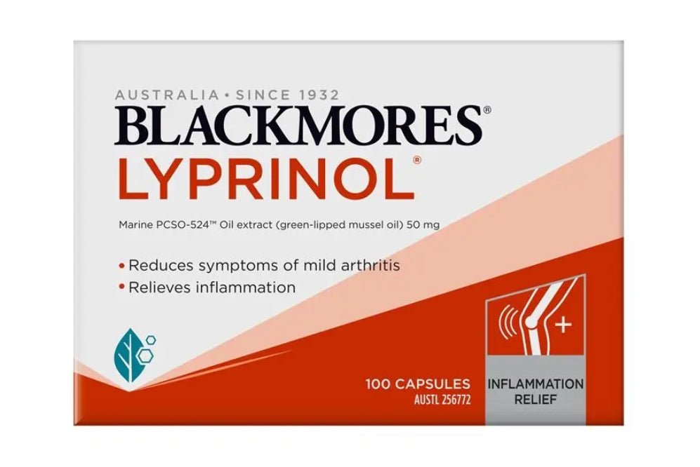 Blackmores Lyprinol 100 Capsules - BeeVitamins