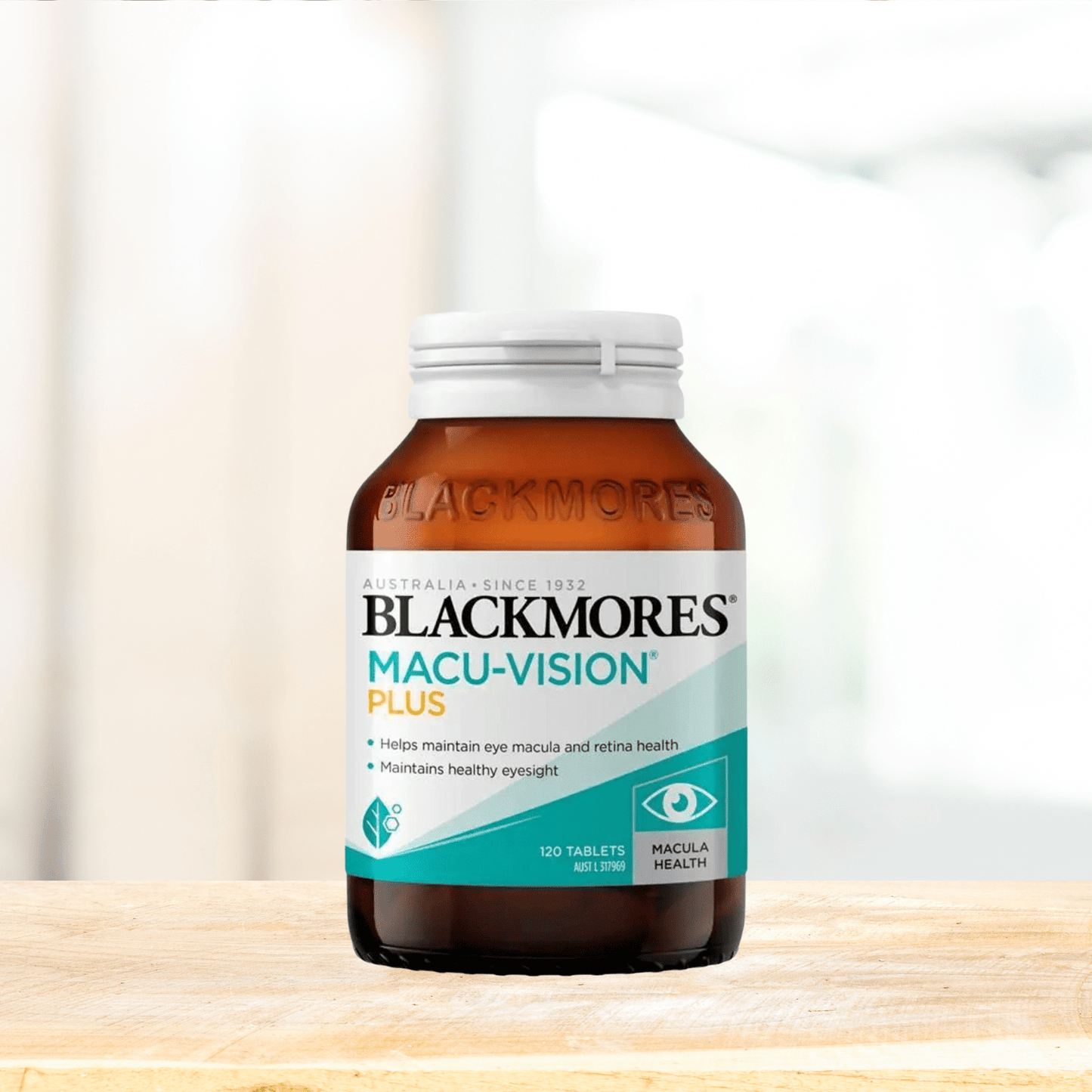 Blackmores Macu Vision Plus Eye Care Vitamin 120 Tablets - BeeVitamins