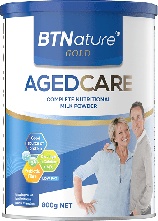 BTNature Gold Agedcare Complete Nutritional Milk Powder 800g - BeeVitamins