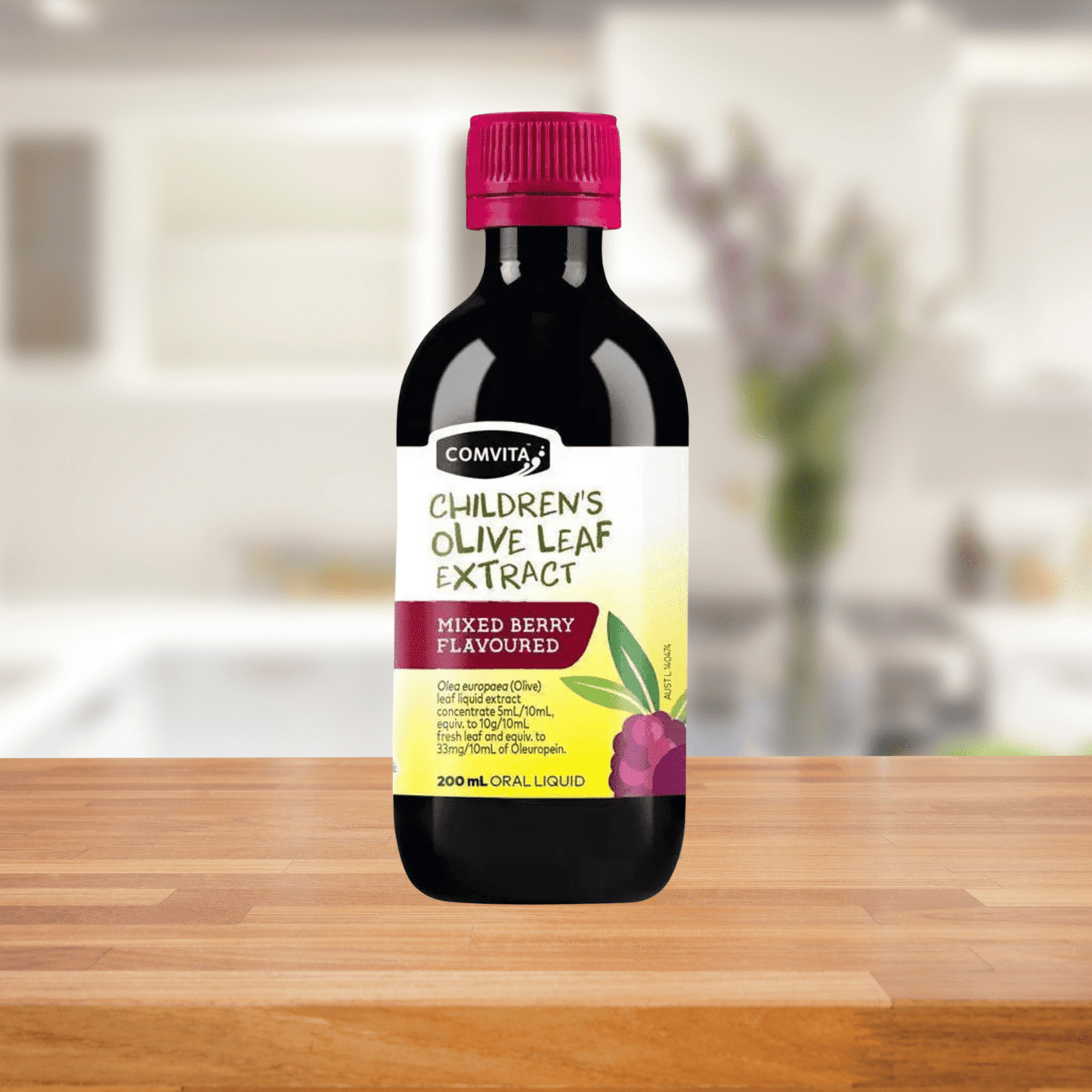 Comvita Children's Olive Leaf Extract 200mL Liquid Mixed Berry Flavour - BeeVitamins