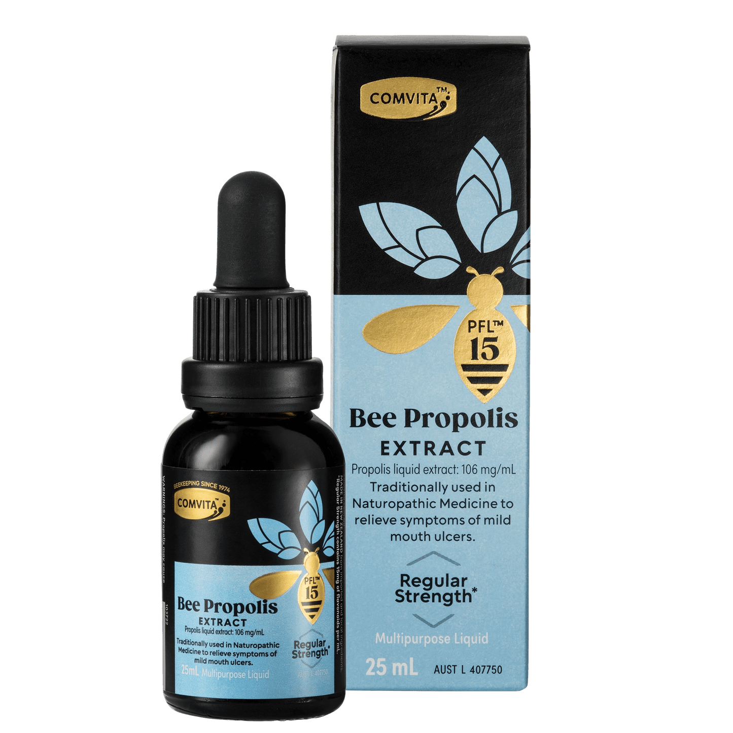 Comvita Propolis Extract Alcohol Free PFL 15 / 25mL - BeeVitamins