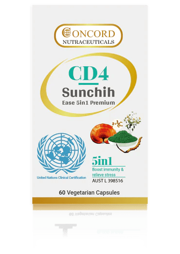 Concord CD4 Sunchih 5 in 1 60 Capsules - BeeVitamins