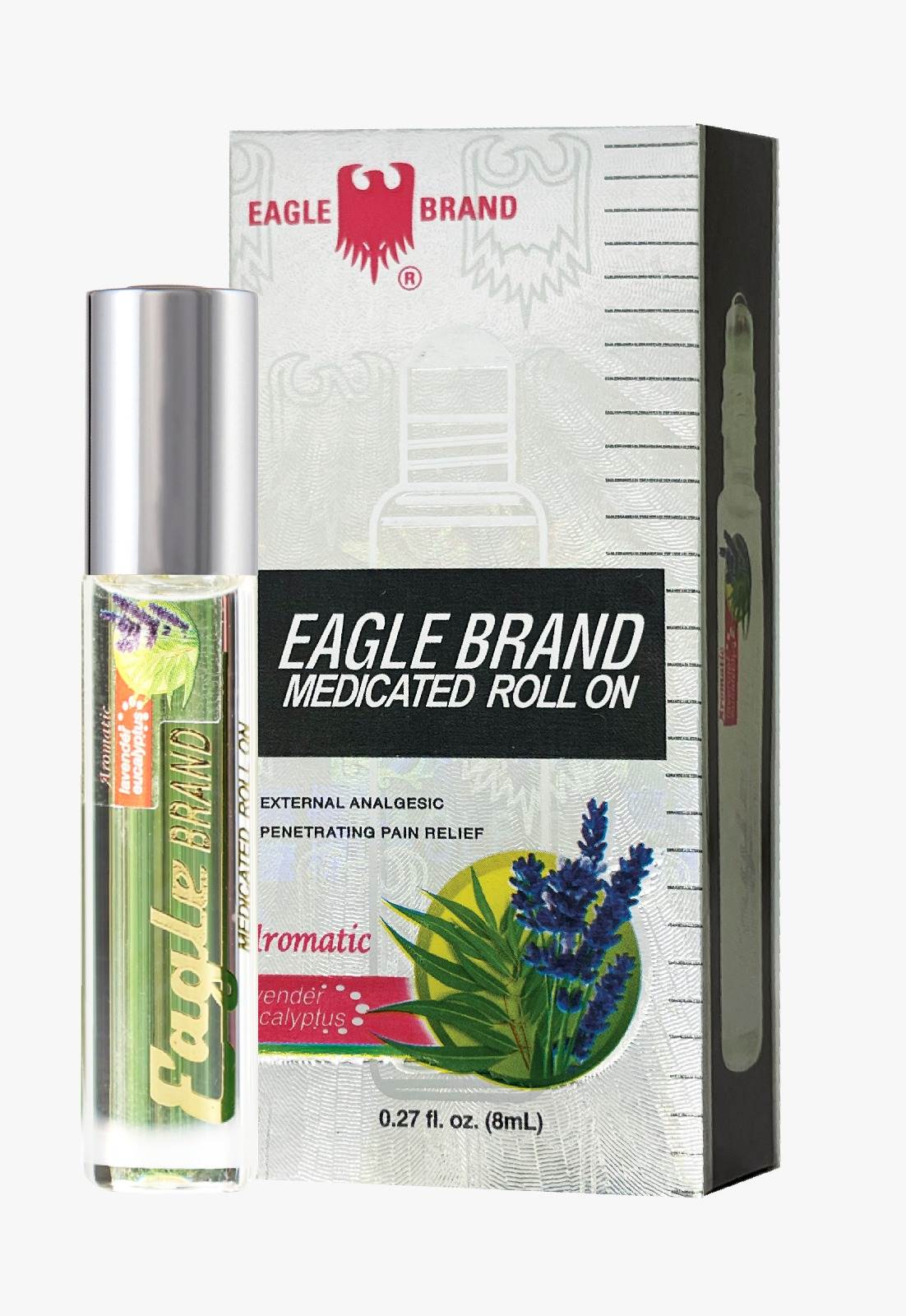 Eagle Brand Medicated Roll On Aromatic 8mL - BeeVitamins