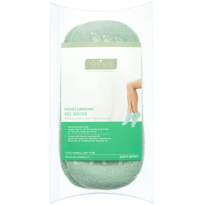 Elive Moisturising Gel Socks - BeeVitamins