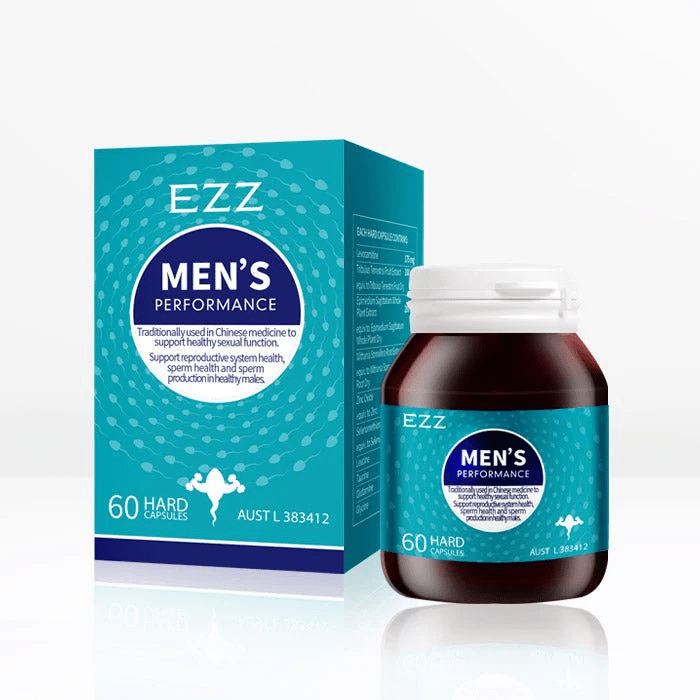 EZZ Men's Performance 60 Hard Capsules - BeeVitamins