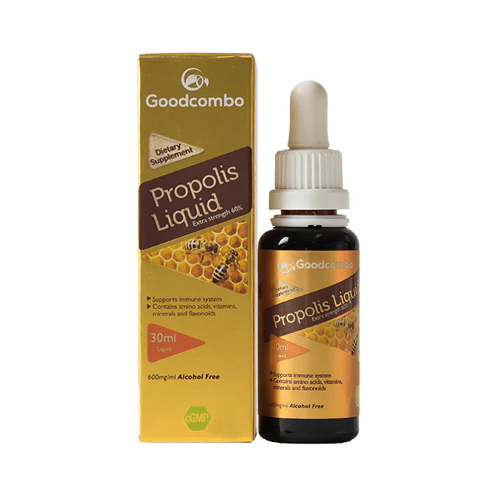 Goodcombo Propolis Liquid Extra Strength 60% 30ml - BeeVitamins