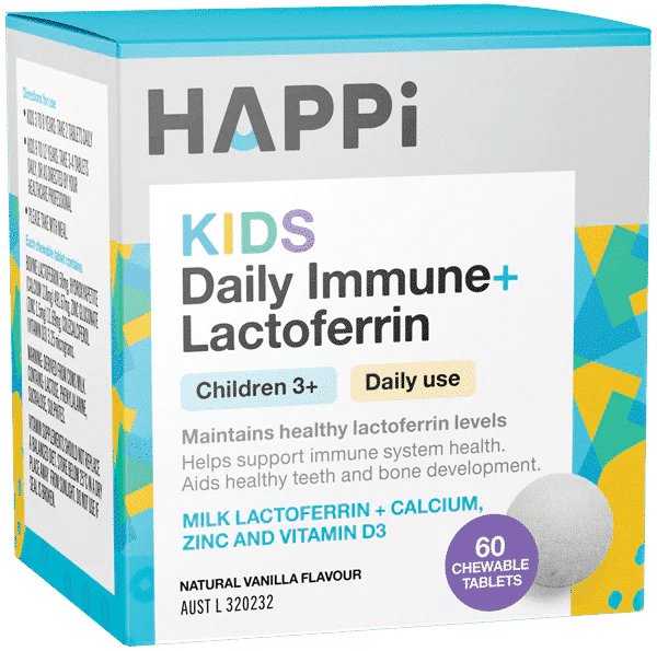 Happi Kids Daily Immune+ Lactoferrin - BeeVitamins