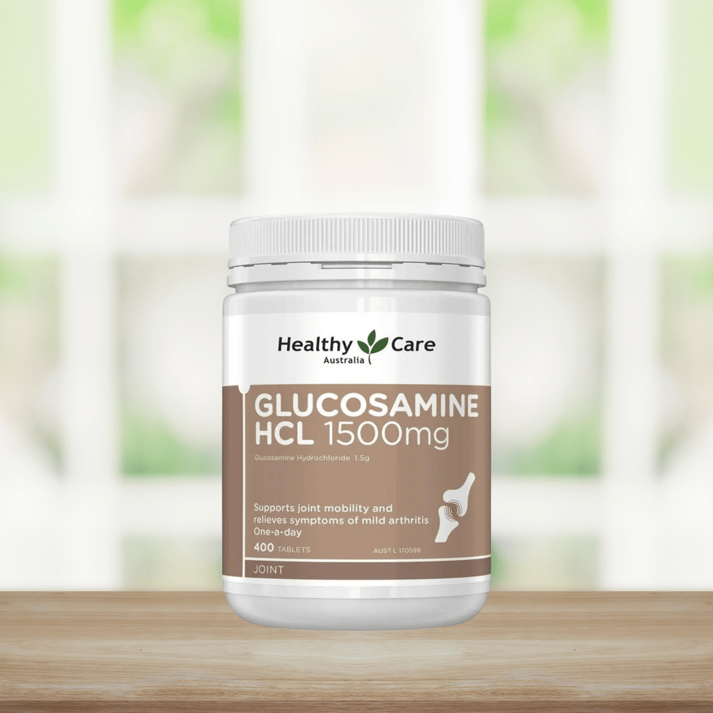 Healthy Care Glucosamine 1500mg 400 Tablets - BeeVitamins