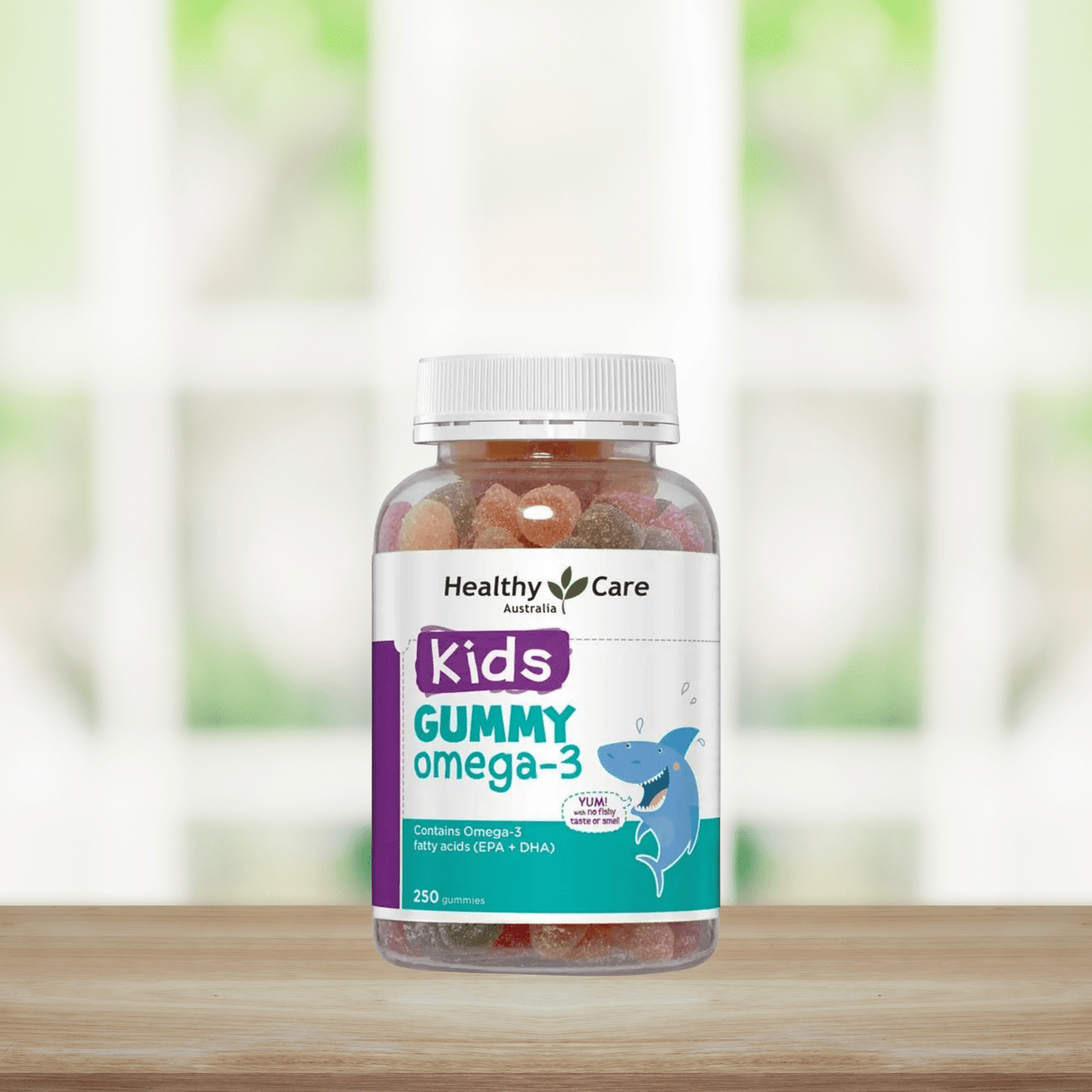 Healthy Care Kids Gummy Omega 3 - 250 Gummies - BeeVitamins