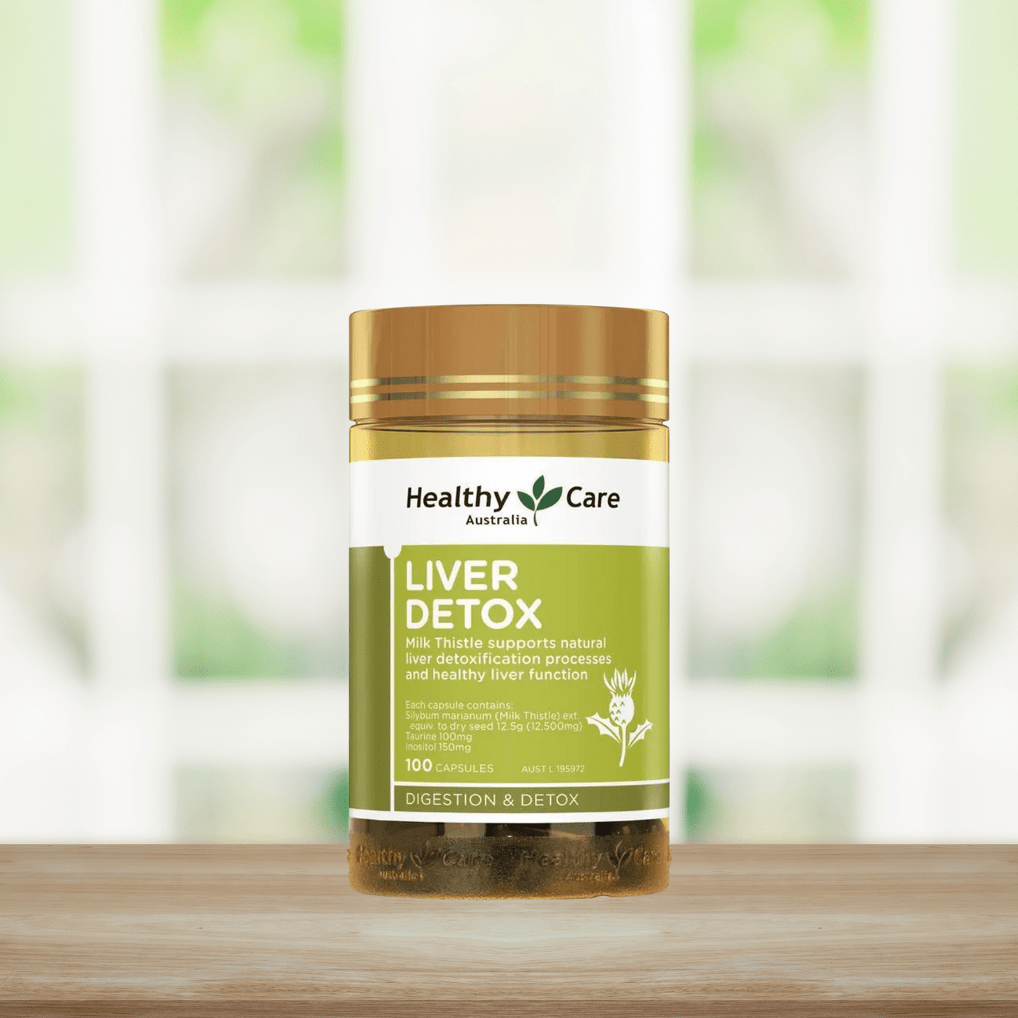 Healthy Care Liver Detox 100 Capsules - BeeVitamins