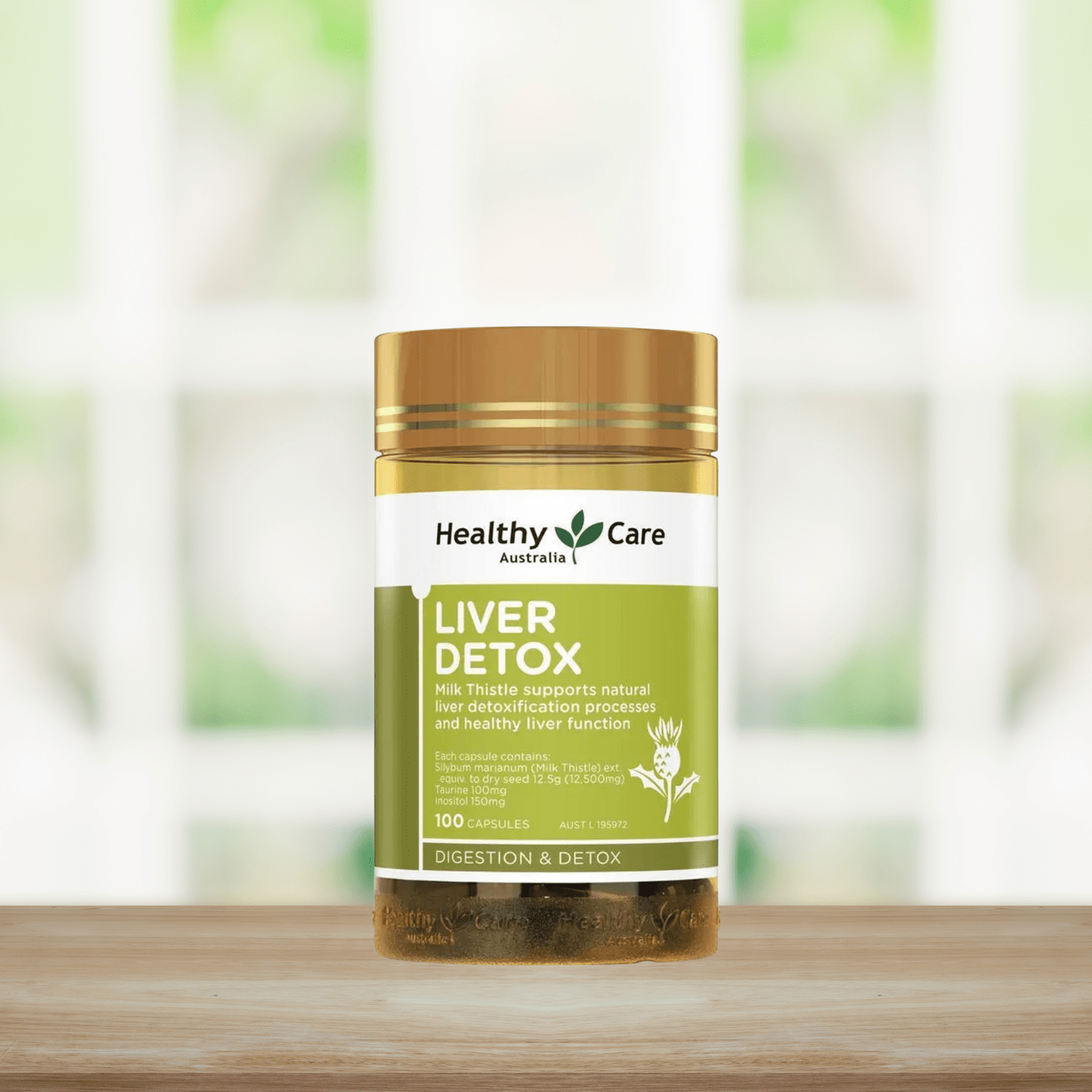 Healthy Care Liver Detox 100 Capsules - BeeVitamins