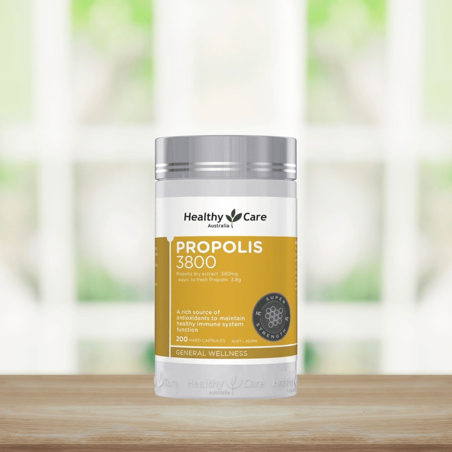 Healthy Care Ultra Premium Propolis 3800mg 200 Capsules - BeeVitamins