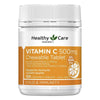 Healthy Care Vitamin C 500mg 120 Chewable Tablet - BeeVitamins