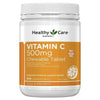 Healthy Care Vitamin C 500mg Chewable 500 Tablets - BeeVitamins