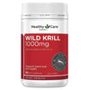 Healthy Care Wild Krill Oil 1000mg 60 Soft Capsules - BeeVitamins