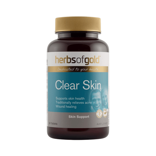 Herbs of Gold Clear Skin / 60 Tablets - BeeVitamins