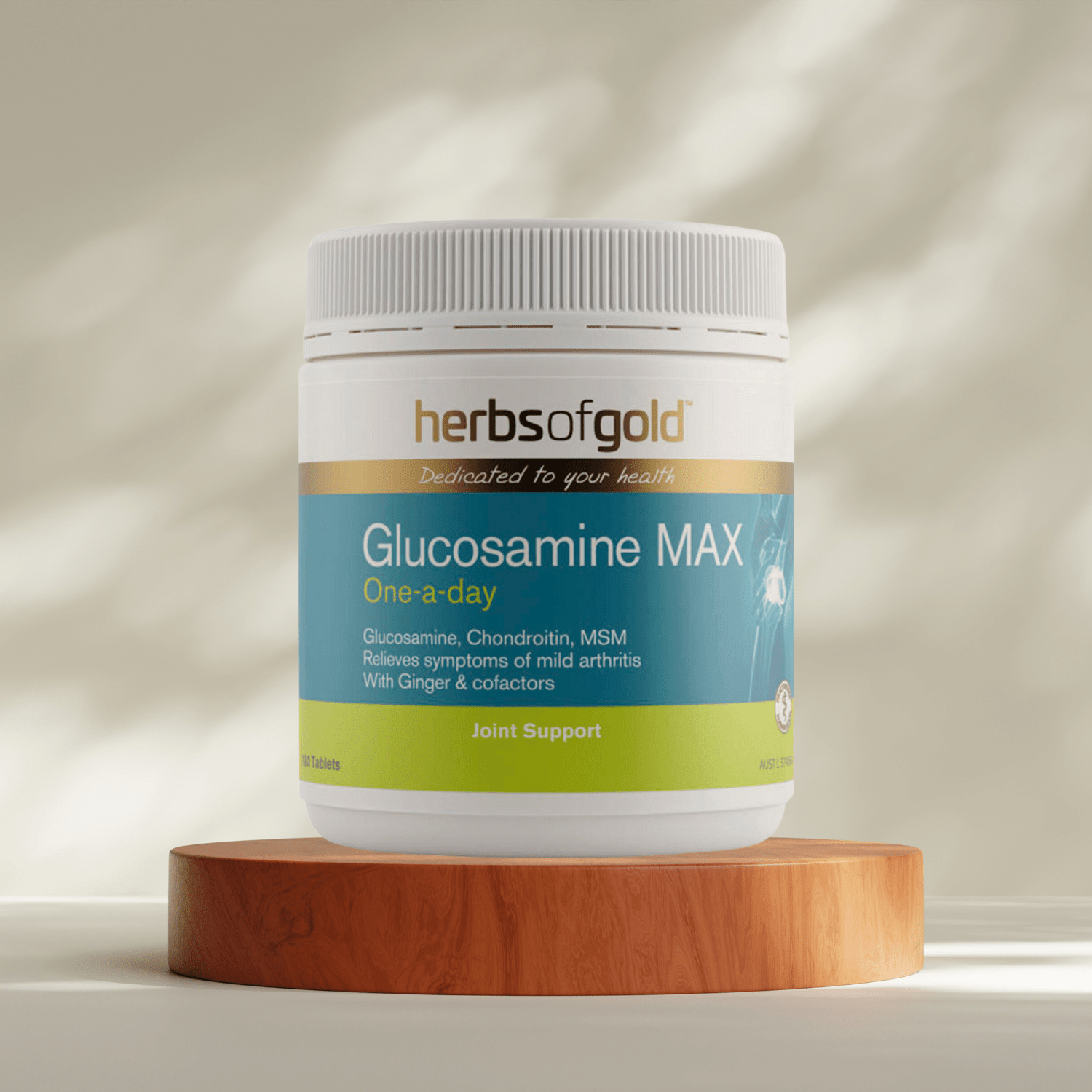 Herbs of Gold Glucosamine MAX 180 Tablets - BeeVitamins