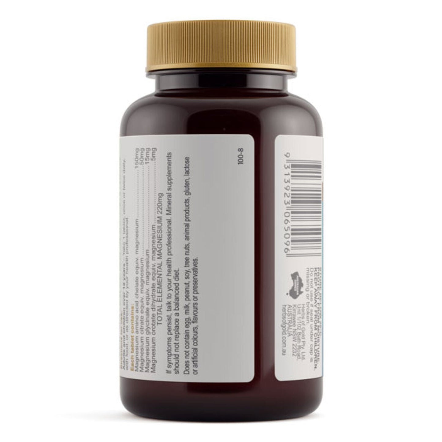 Herbs of Gold Magnesium Forte 60 Tablets - BeeVitamins