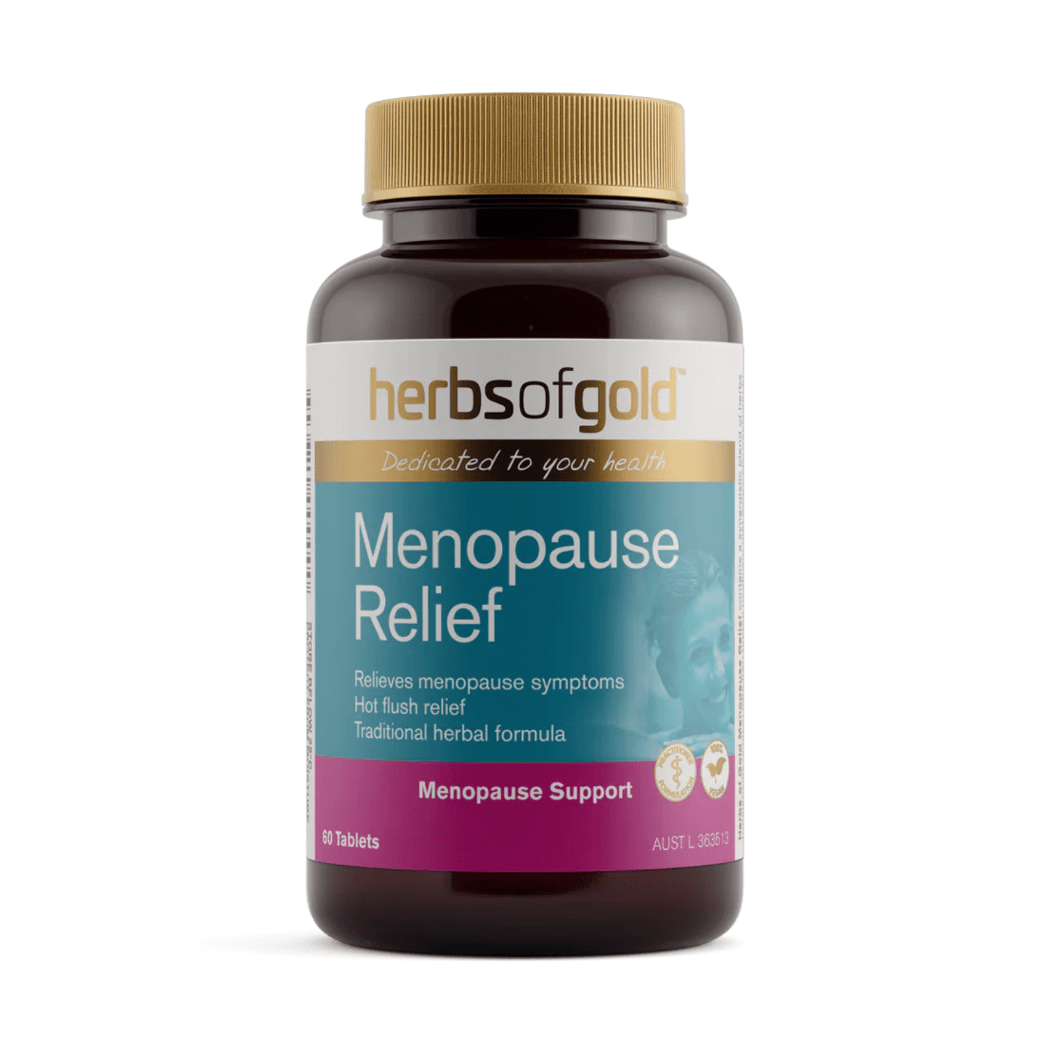 Herbs of Gold Menopause Relief 60 Tablets - BeeVitamins