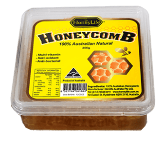 HoneyLife Honeycomb 350g - BeeVitamins
