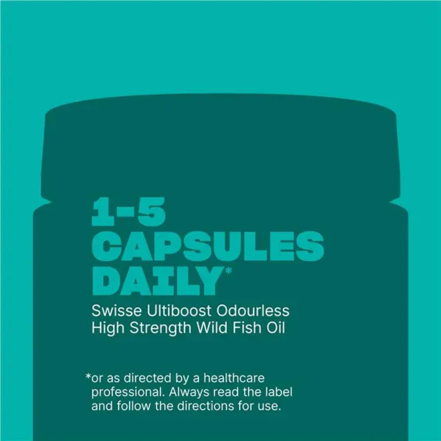Swisse Odourless High Strength Fish Oil 1500mg 400 Capsules