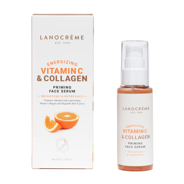 Lanocreme Energizing Vitamin C & Collagen Priming Face Serum - BeeVitamins