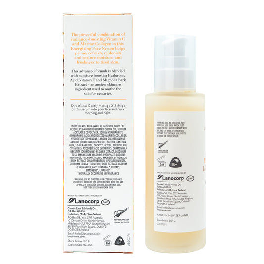 Lanocreme Energizing Vitamin C & Collagen Priming Face Serum 95ml - BeeVitamins
