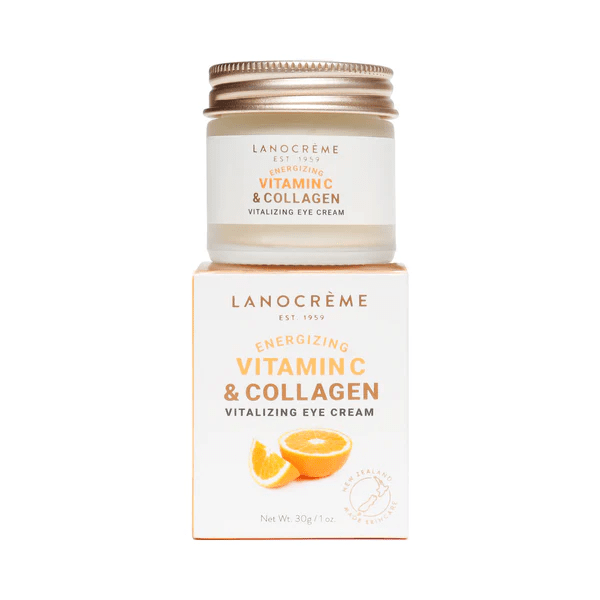 Lanocreme Energizing Vitamin C & Collagen Vitalizing Eye Cream - BeeVitamins