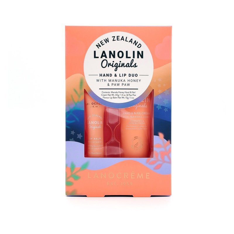 Lanocreme Hand & Lip DUO with Manuka Honey & Paw Paw - BeeVitamins