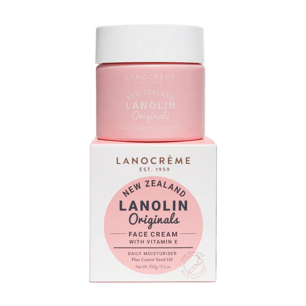 Lanocrème Lanolin Originals Face Cream with Vitamin E - BeeVitamins