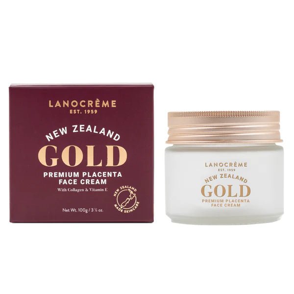Lanocreme New Zealand Gold Premium Placenta Face Cream - BeeVitamins
