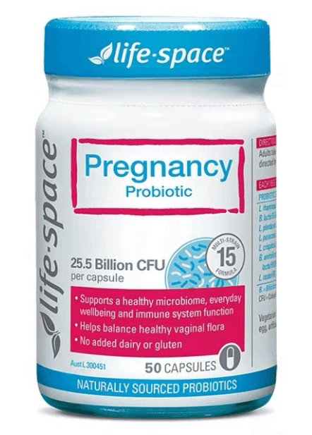 Life Space Pregnancy Probiotic 50 Capsules - BeeVitamins