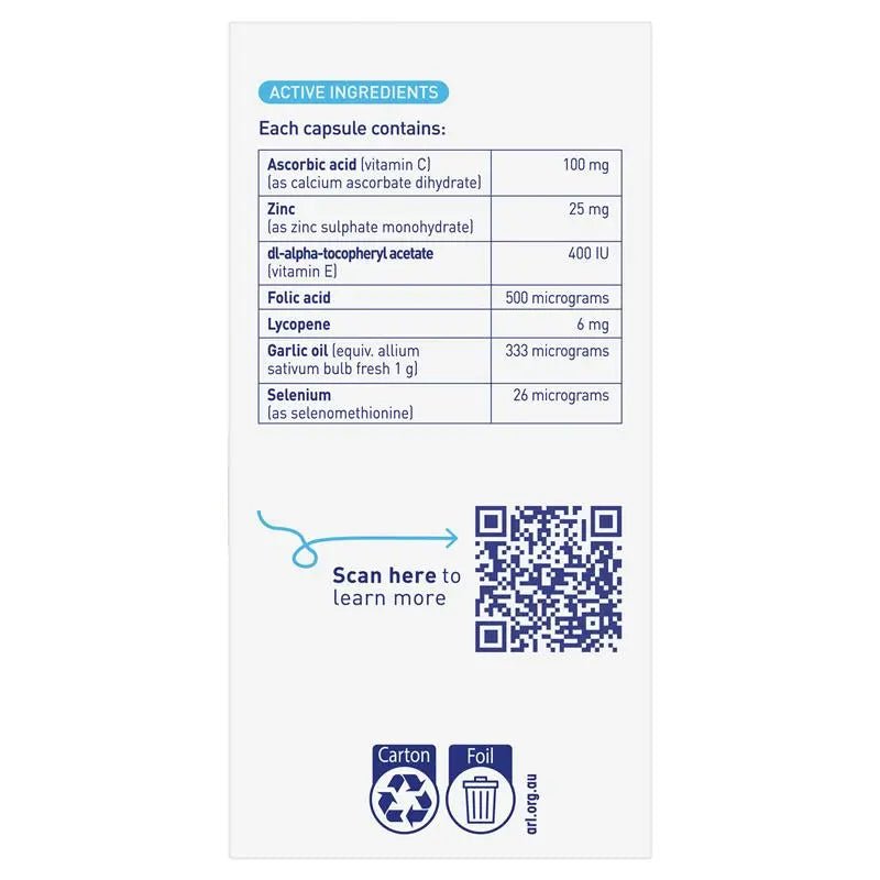 Menevit 90 Capsules - BeeVitamins