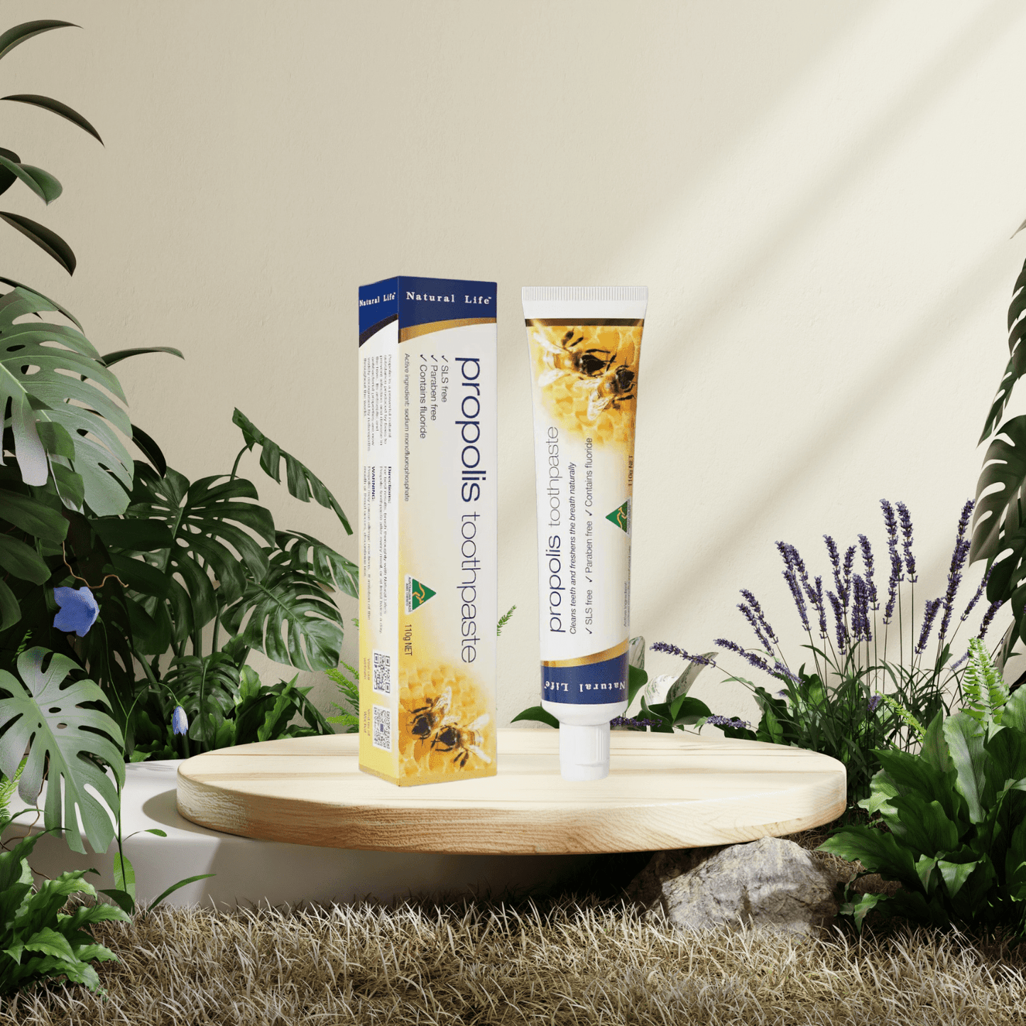 Natural Life Propolis Toothpaste 110g - BeeVitamins