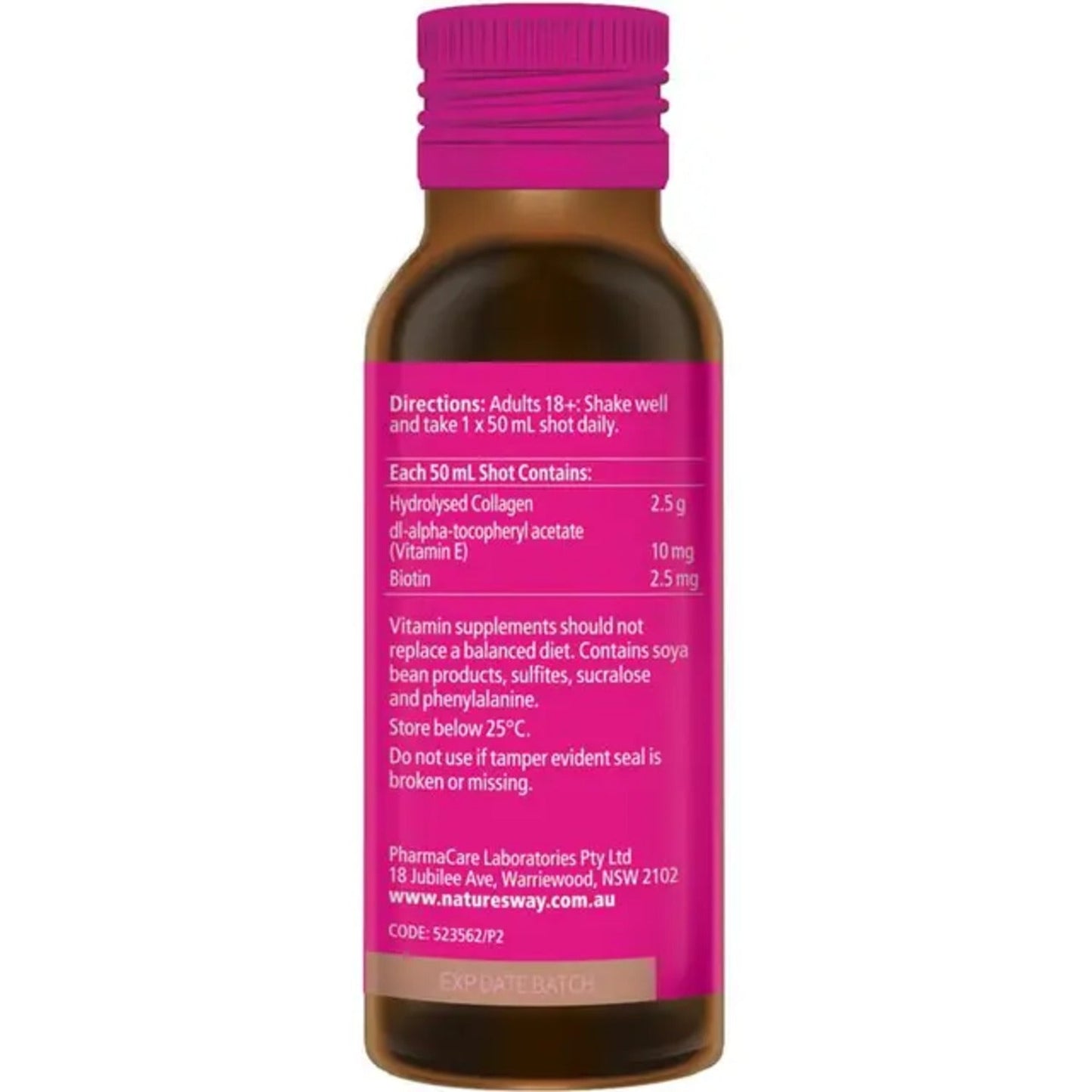 Nature's Way Beauty Collagen Shot 10 x 50mL - BeeVitamins