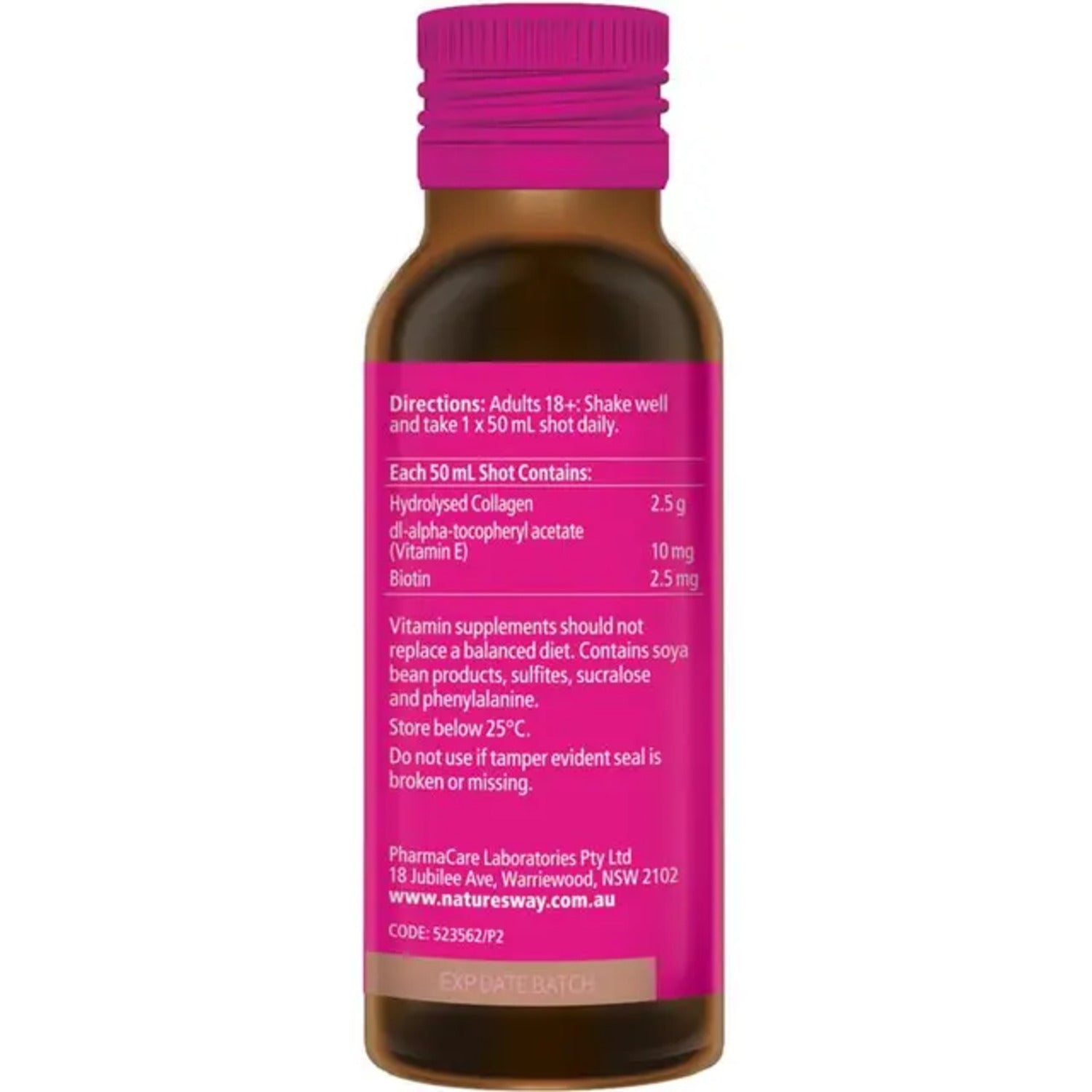 Nature's Way Beauty Collagen Shot 10 x 50mL - BeeVitamins