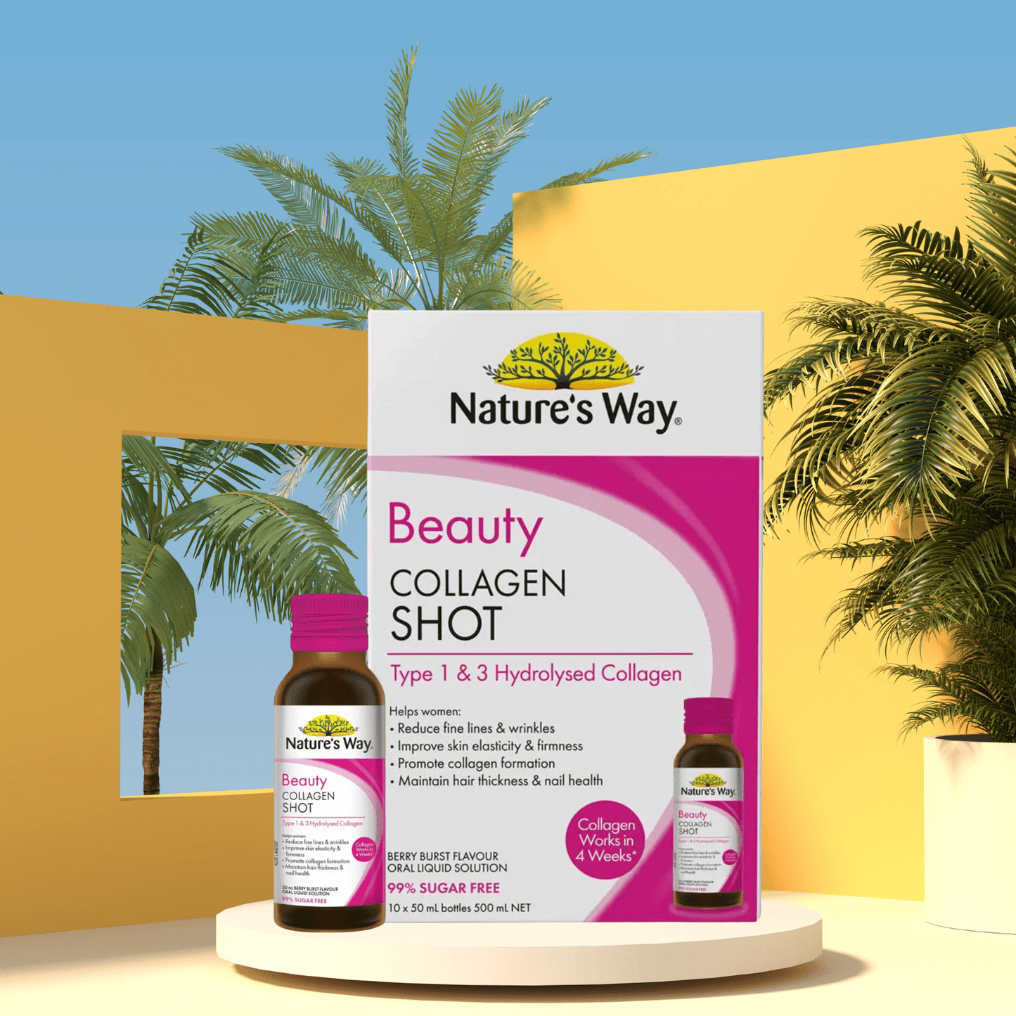 Nature's Way Beauty Collagen Shot 10 x 50mL - BeeVitamins
