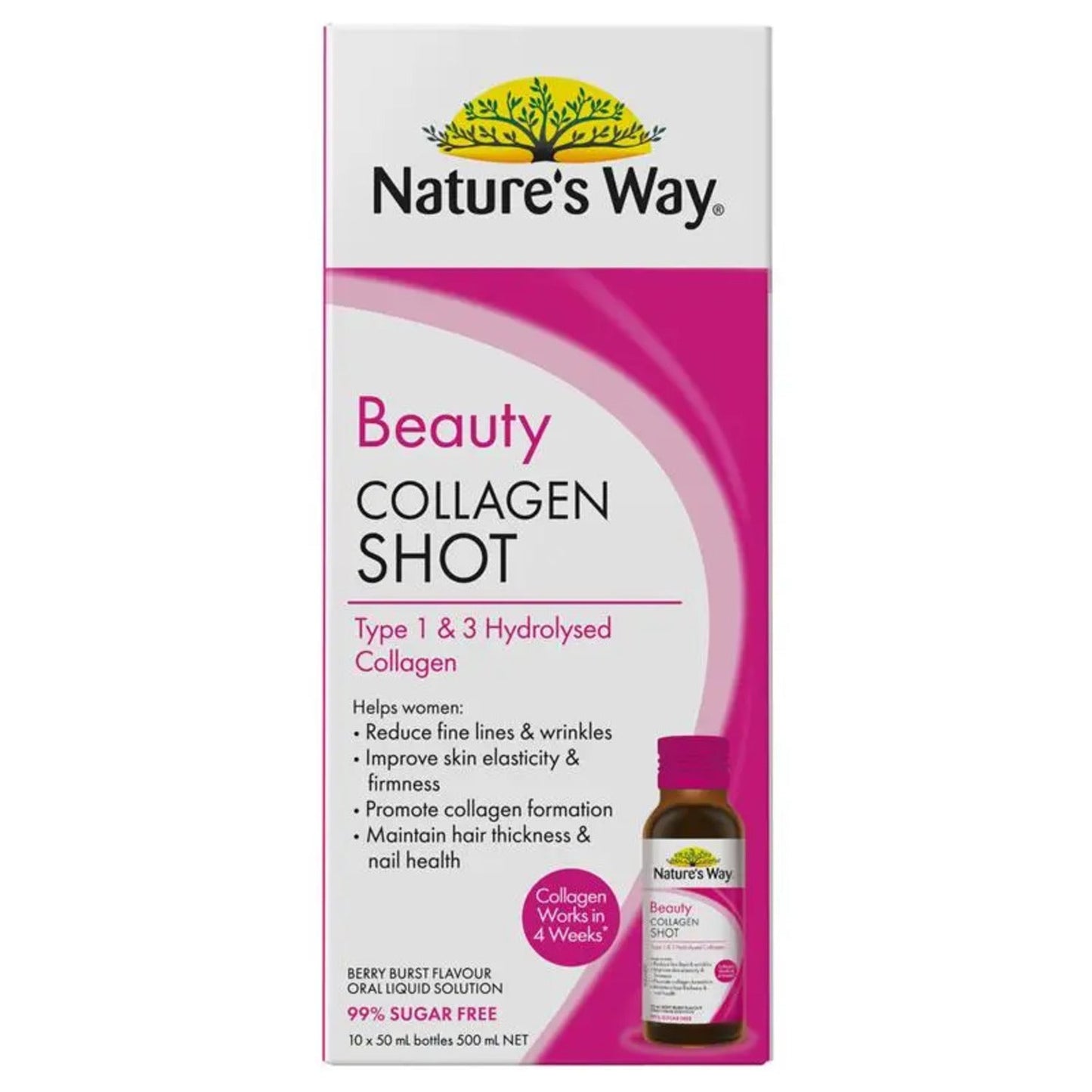 Nature's Way Beauty Collagen Shot 10 x 50mL - BeeVitamins