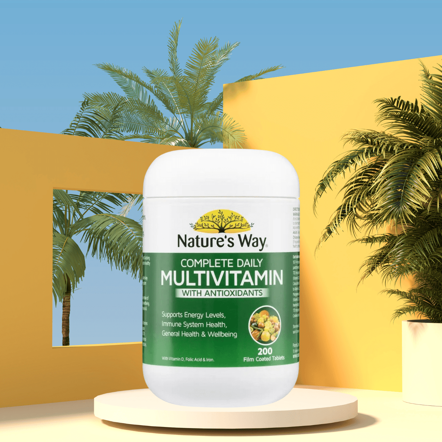 Nature's Way Complete Daily Multivitamin 200 Tablets New And Improved - BeeVitamins
