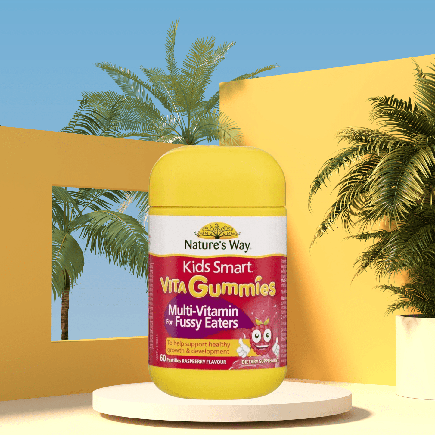 Nature's Way Kids Smart Multi Vitamin For Fussy Eater 60 Pastilles - BeeVitamins