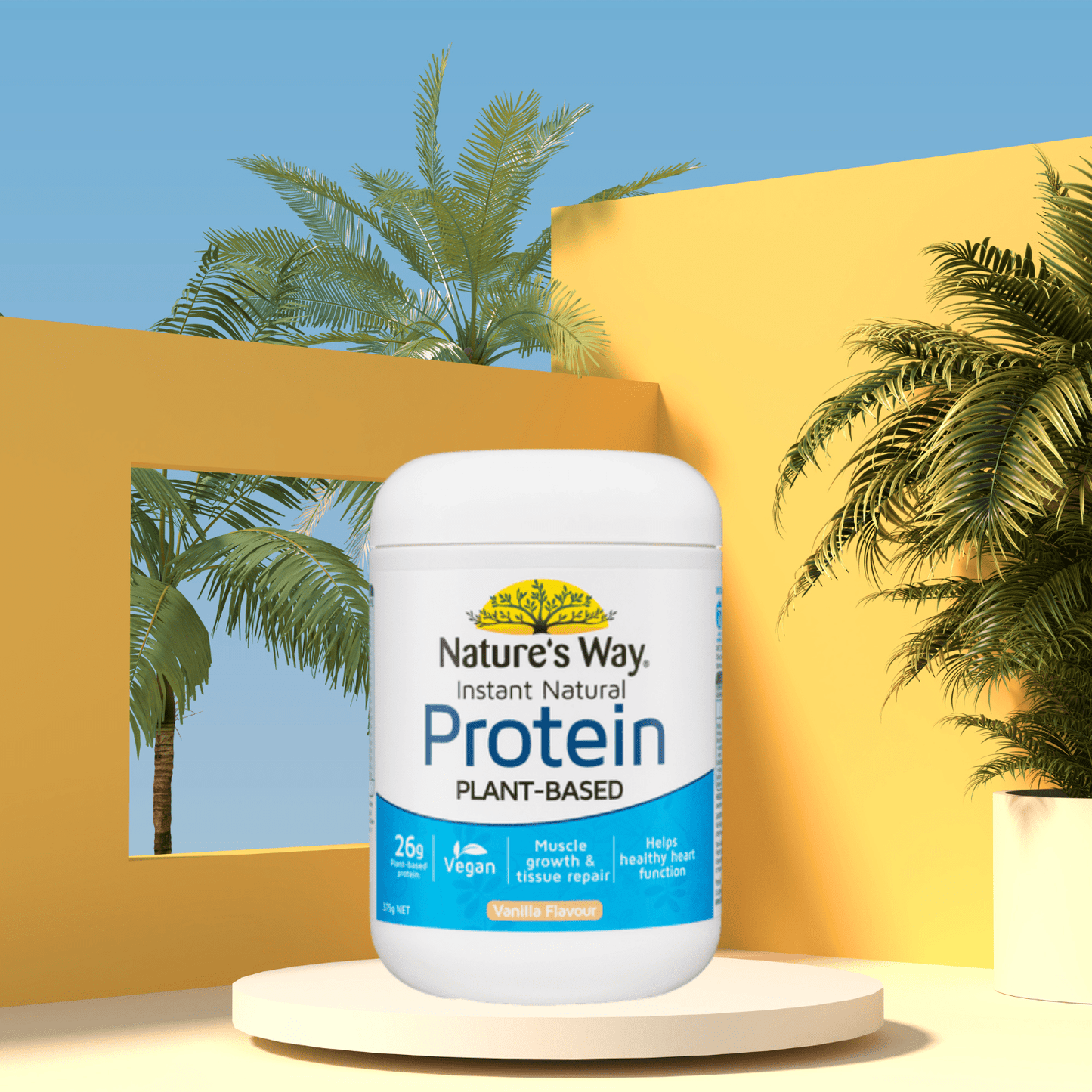 Nature's Way Protein Vanilla 375g - BeeVitamins