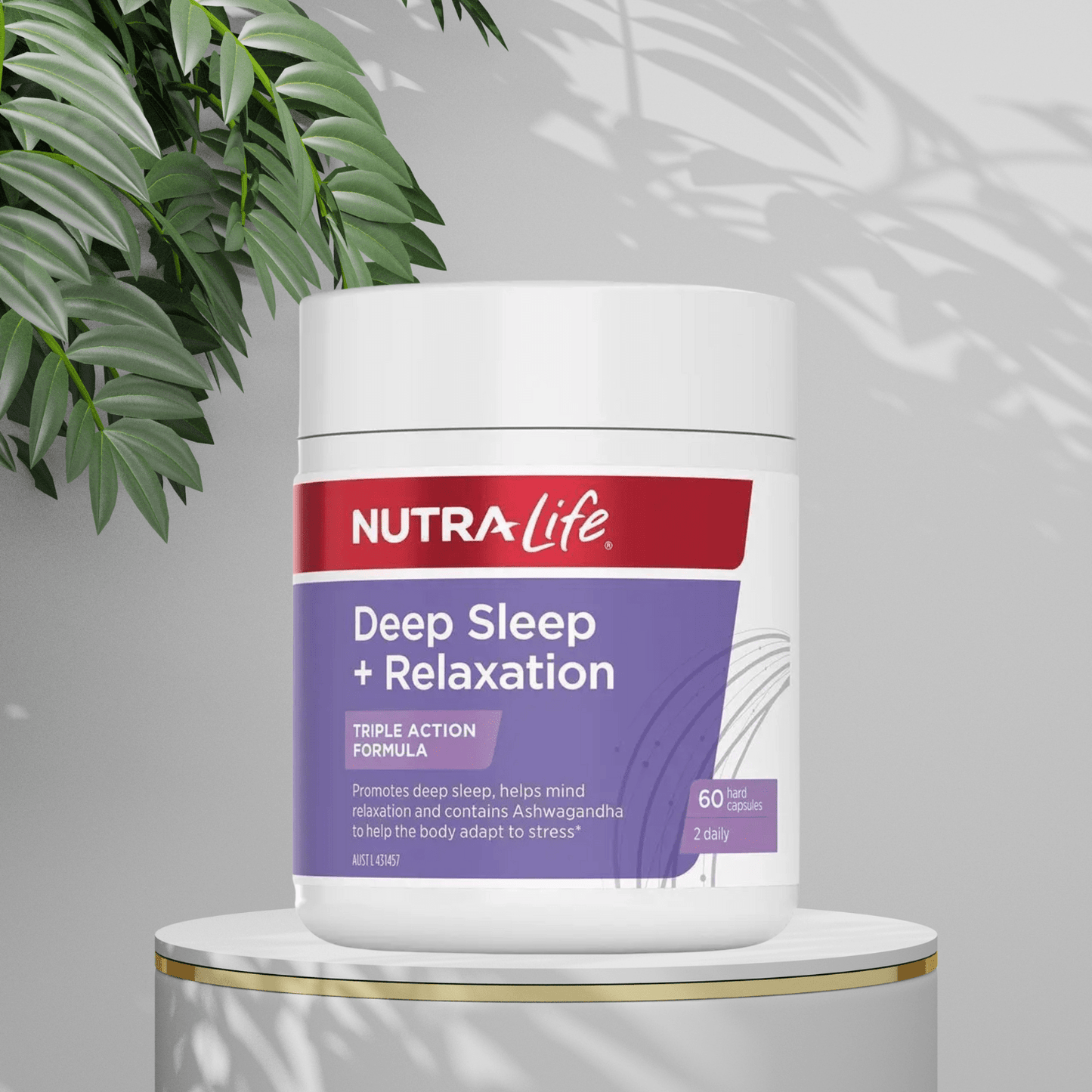 Nutralife Deep Sleep + Relaxation 60 Capsules - BeeVitamins