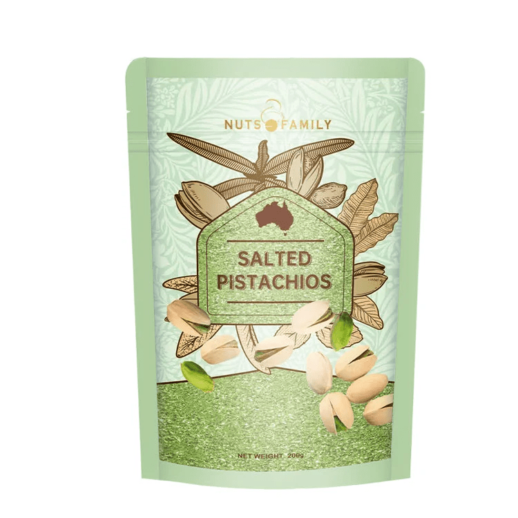 Nuts Family Salted Pistachios 200g - BeeVitamins